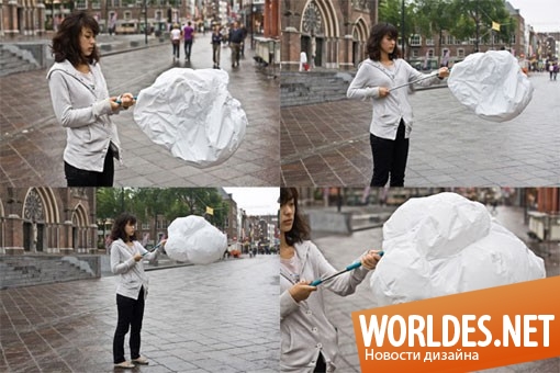 декоративный дизайн, декоративный дизайн зонтов, дизайн зонтов, зонт, зонты, современный зонт, оригинальный зонт, зонт в форму облака